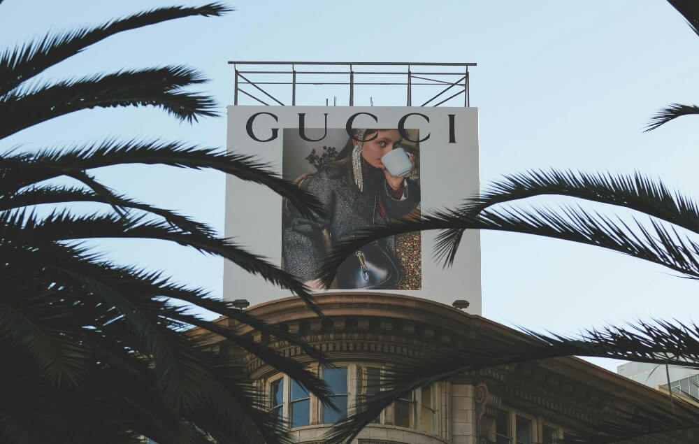 GUCCI's advertising icon