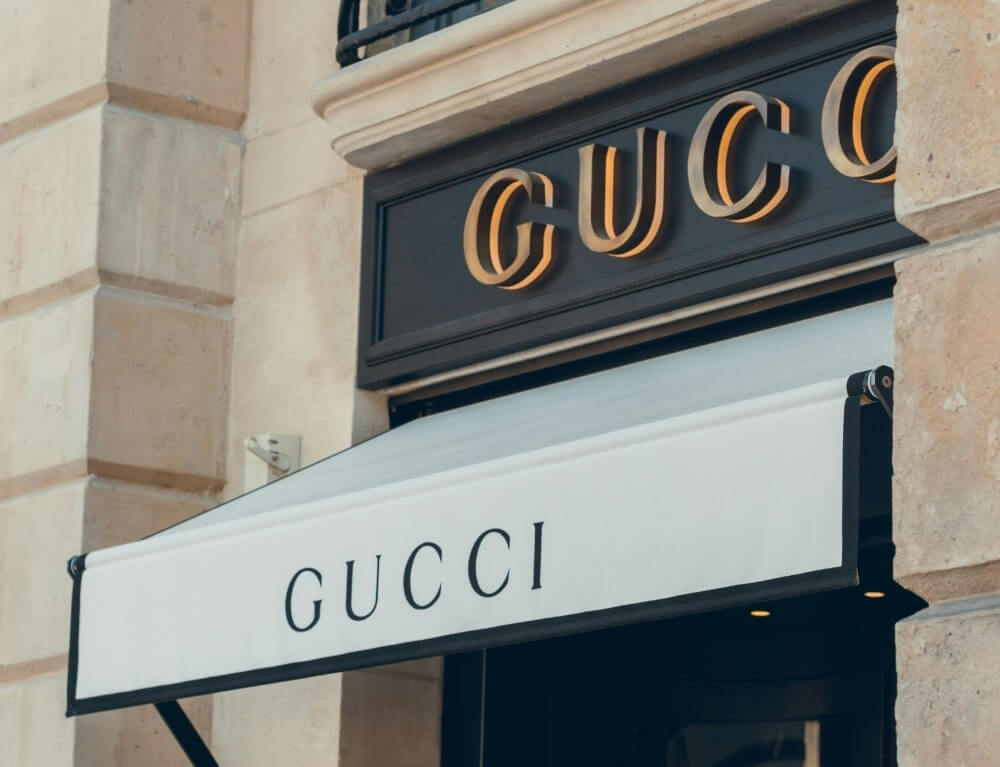 GUCCI storefront