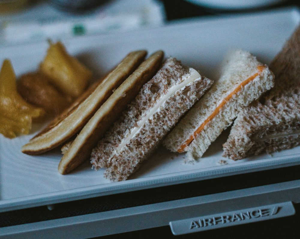 エアフランスの機内食