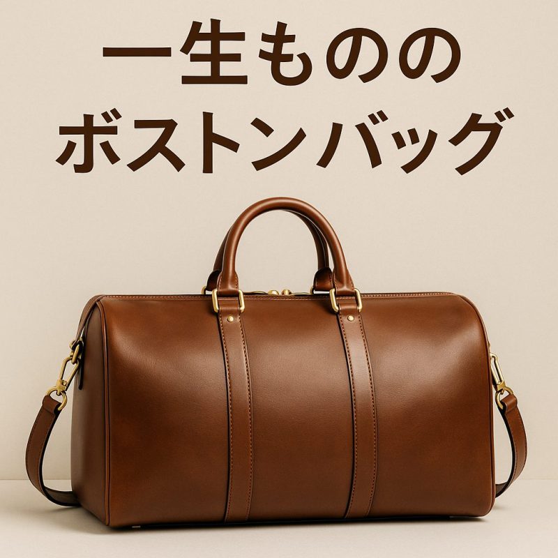 一生もののボストンバッグ